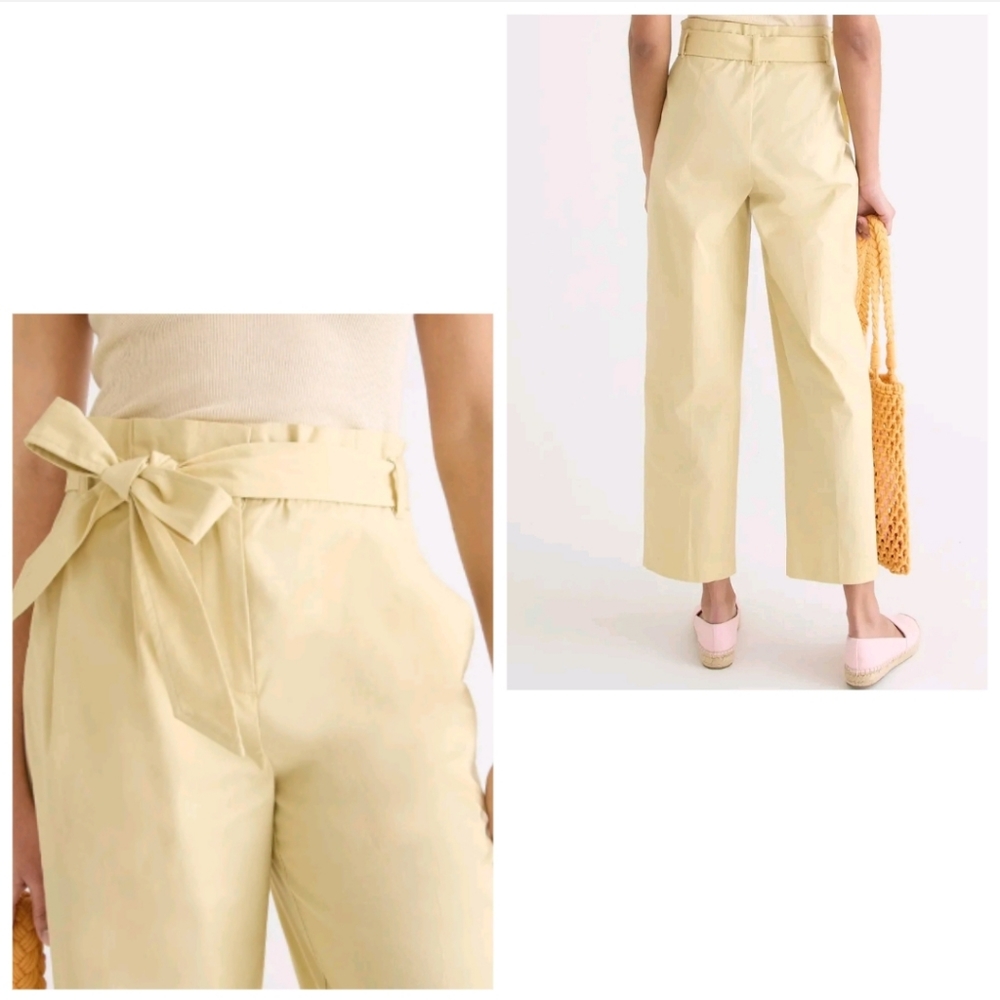 J Crew Paperback Yellow Pants